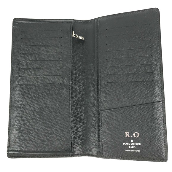 Louis Vuitton M30501 Taiga Long wallet Long Wallet Ardoise Black - Picture 6 of 12